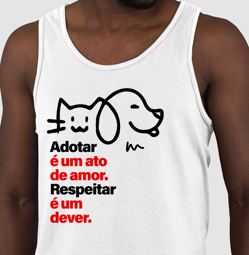 Camiseta ou babylook Adotar