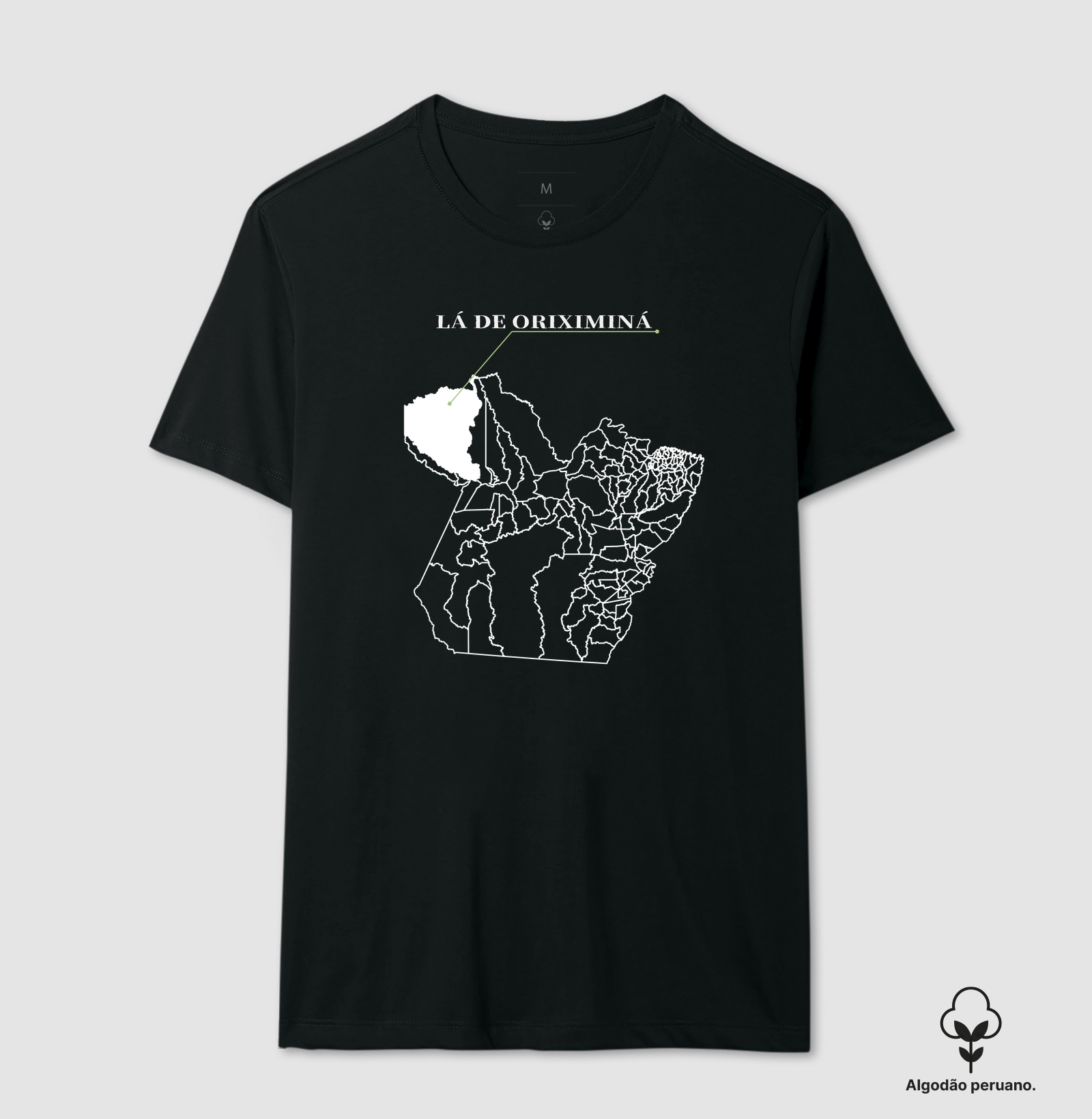 Oriximiná | Origem PA - Camiseta Algodão Peruano