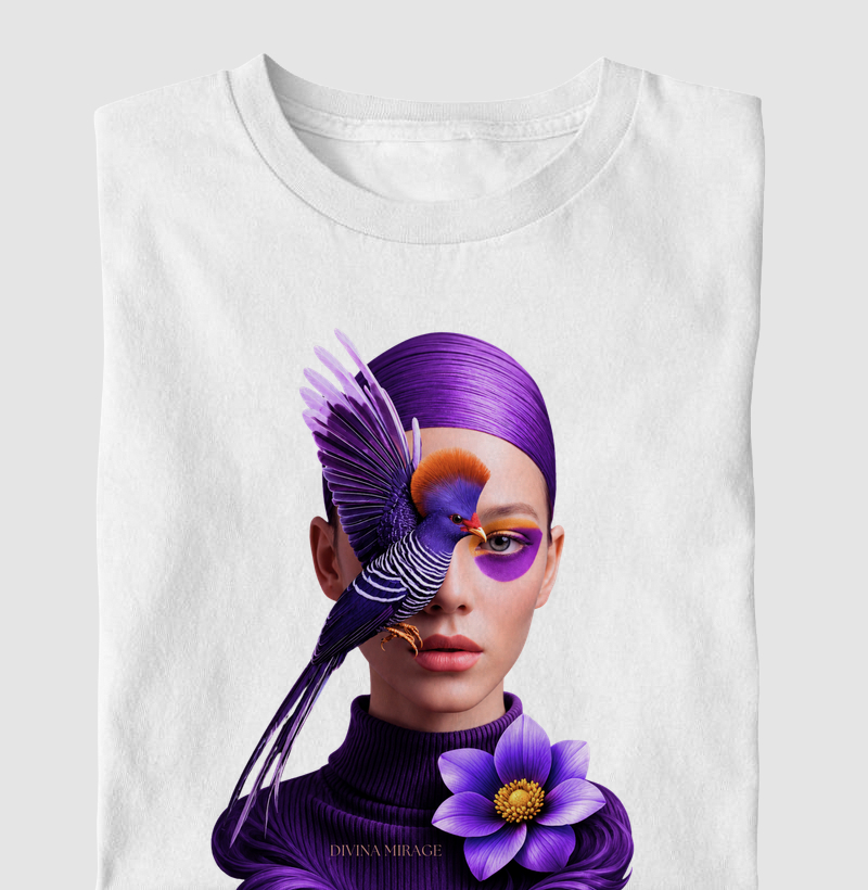 Pássaro Enigmático Roxo