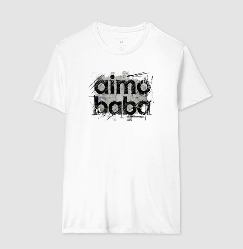 Camiseta Aimobaba Risk One branca