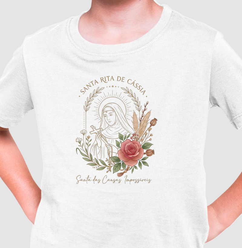 Santa RIta estilo Boho (cam. infantil)