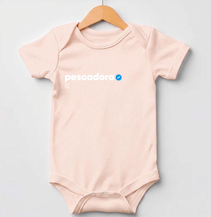 Pescadora Verificada🎣 - Body Infantil