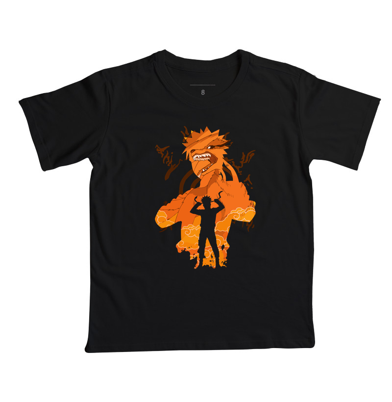 Naruto & Kurama - Camiseta Infantil