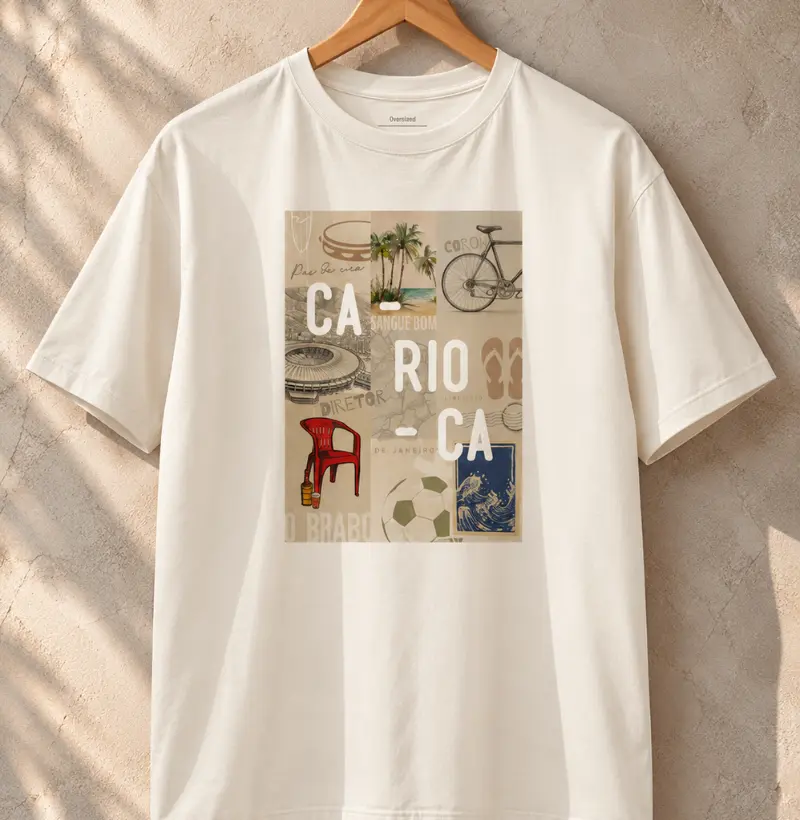 CRIA CARIOCA - Camiseta Oversized