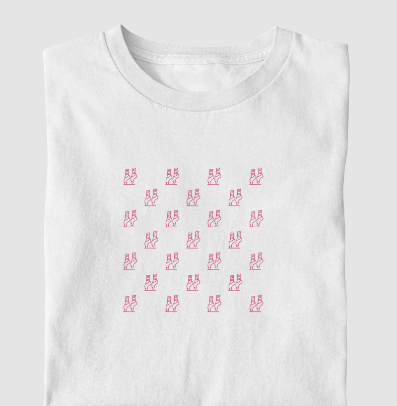 Sonho de muitas sapatilhas de ponta rosas