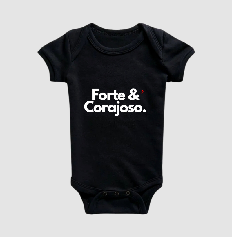 Body Infantil | Forte e Corajoso