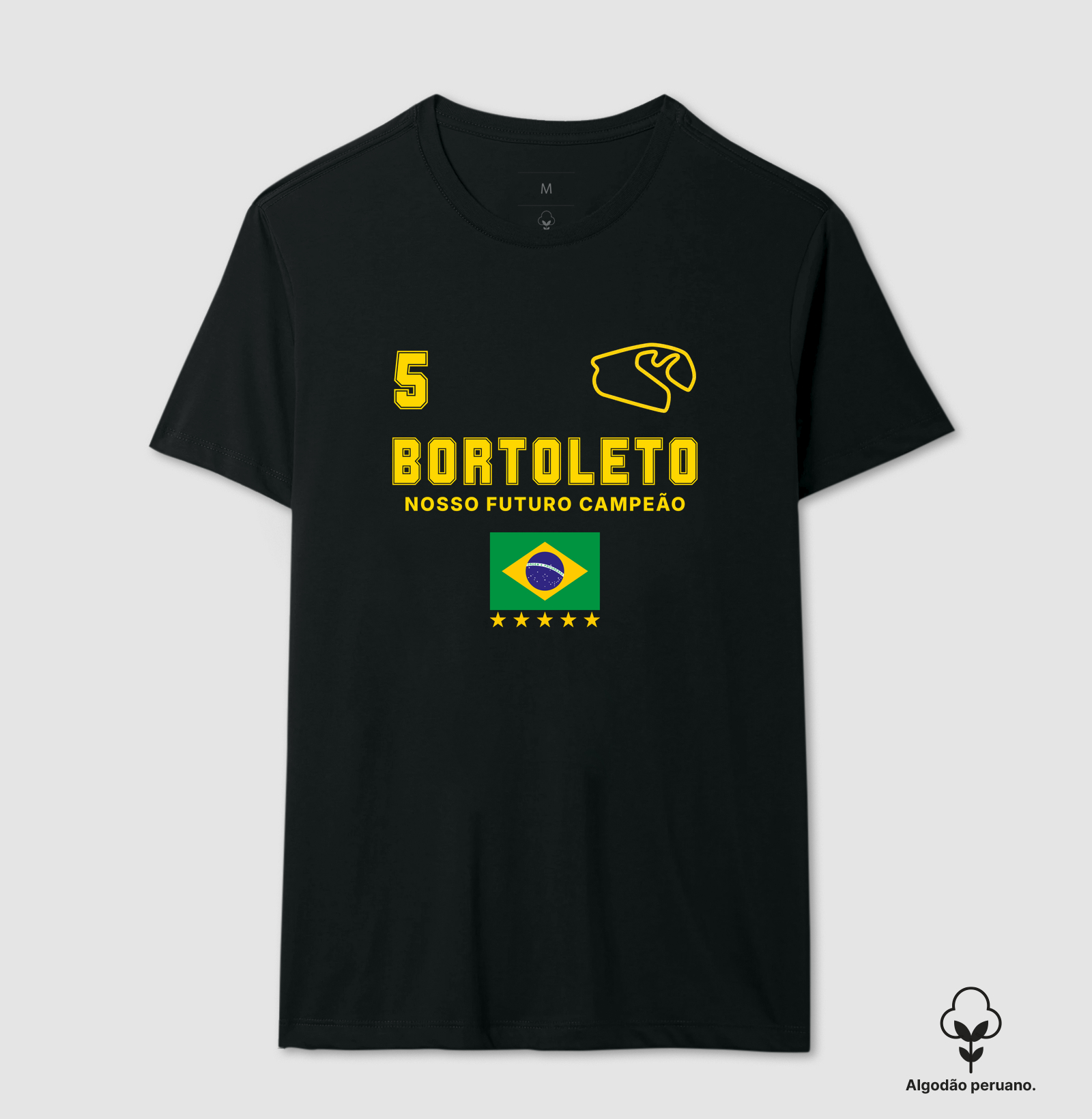 Nosso Futuro Campeão - Camiseta Algodão Peruano