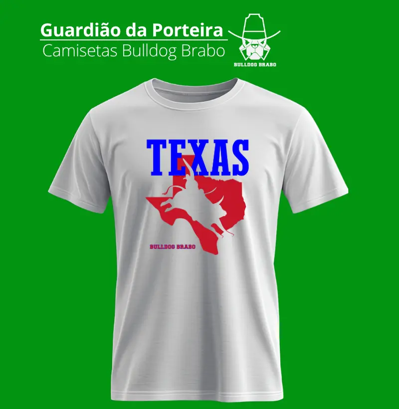 Texas Map Bulldog Brabo
