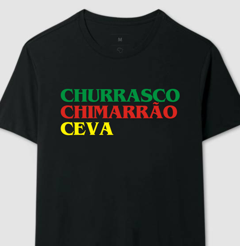 CAMISETA TRÊS PILARES