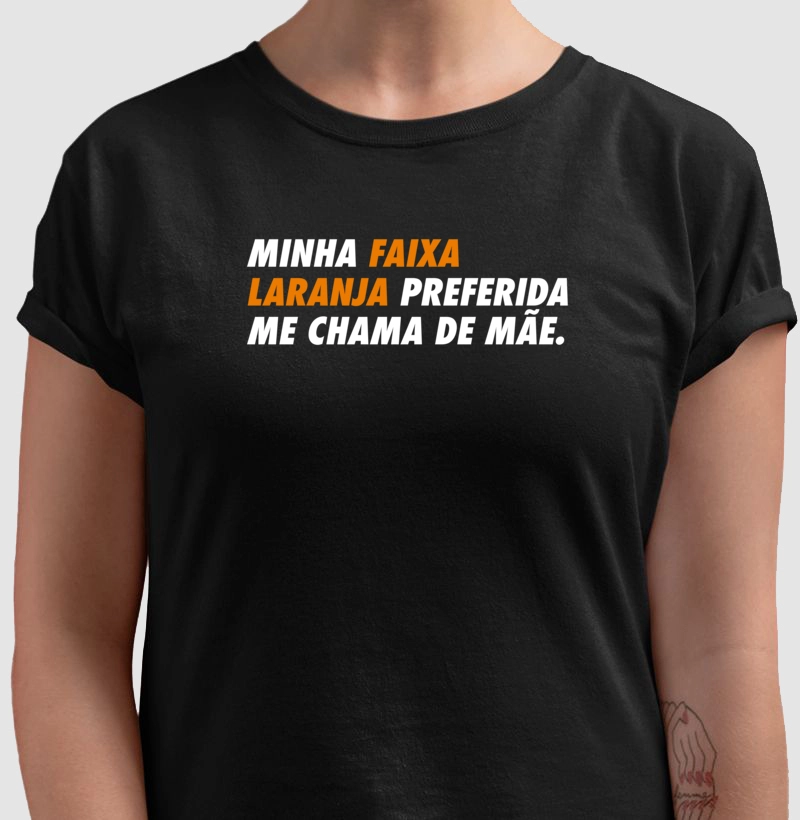 Minha faixa laranja preferida