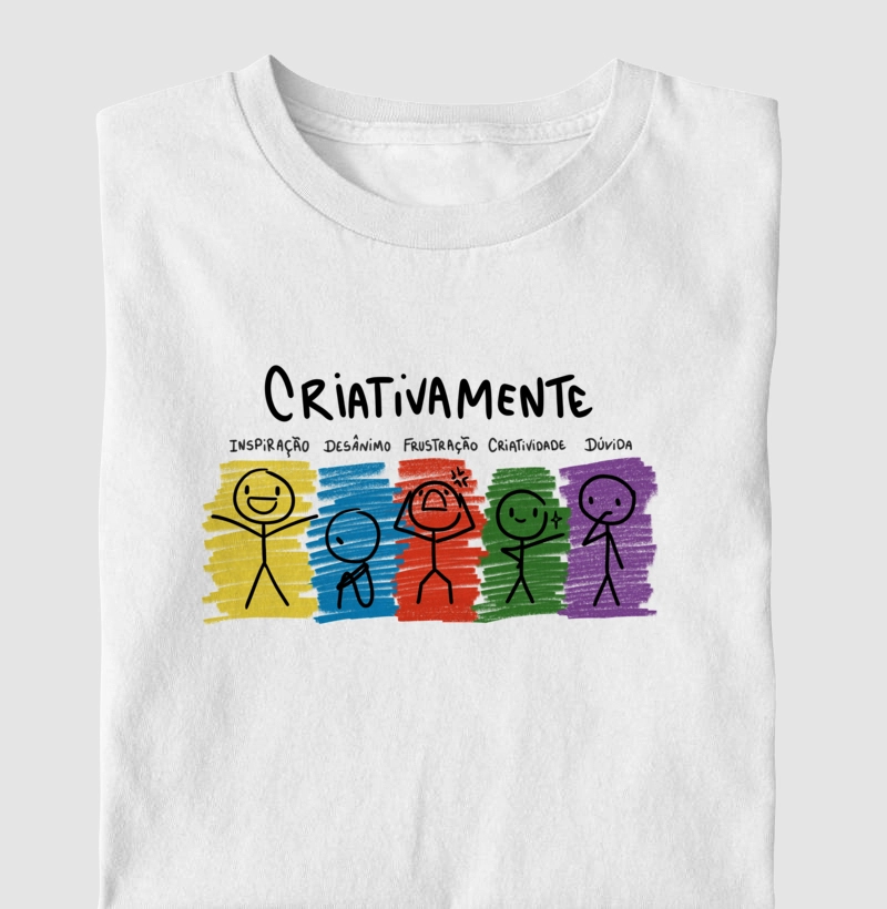 Criativamente do artista