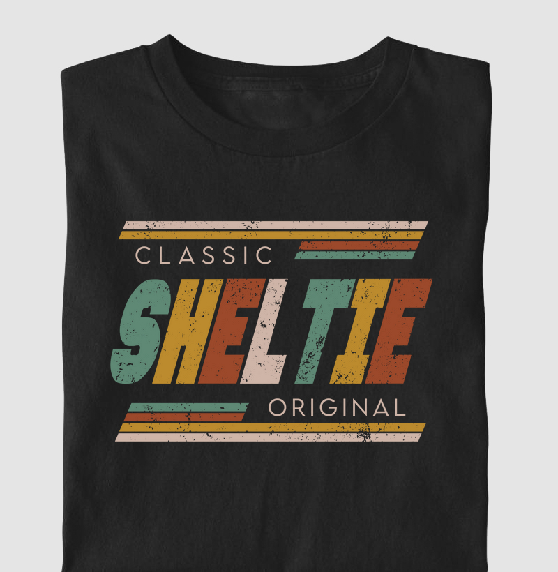 Pastor de Shetland Vintage