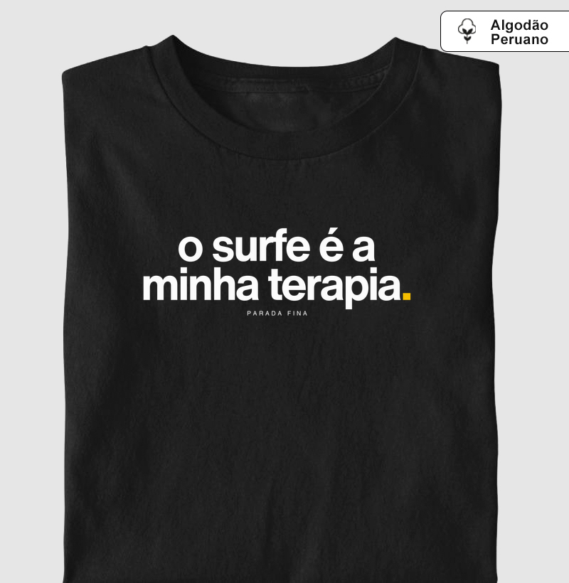 o surfe é a minha terapia.