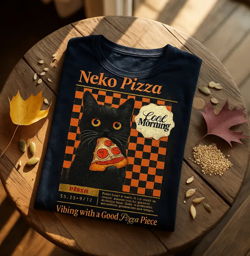 Camiseta Neko Pizza