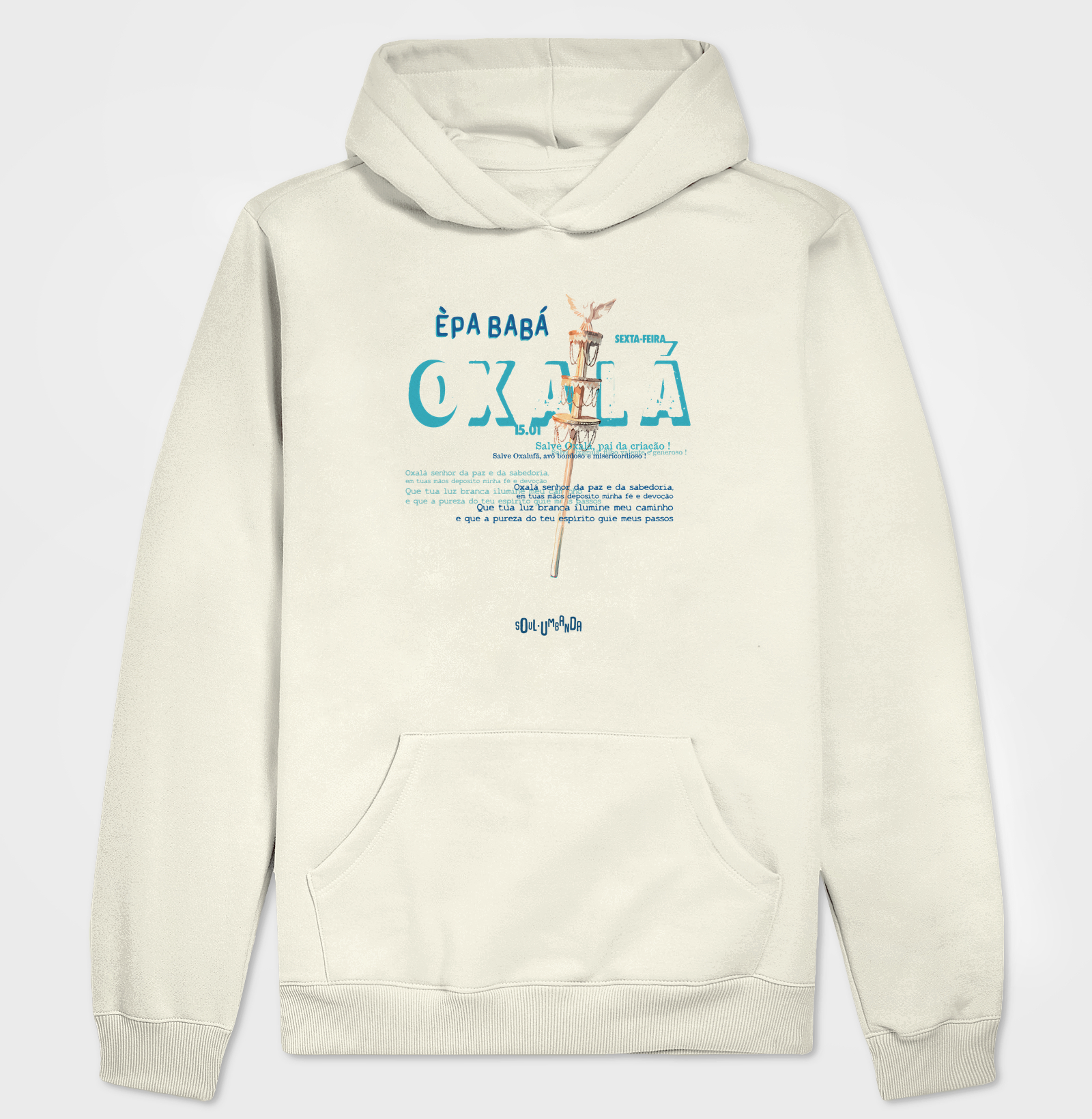 camiseta OXALÁ oração