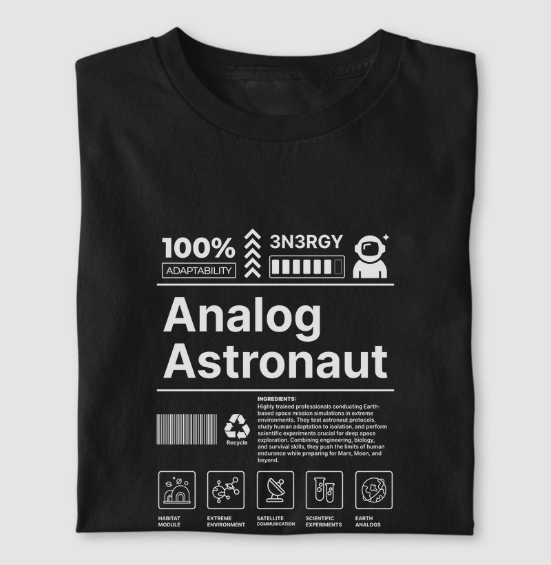 Profissões - Astronauta Análogo