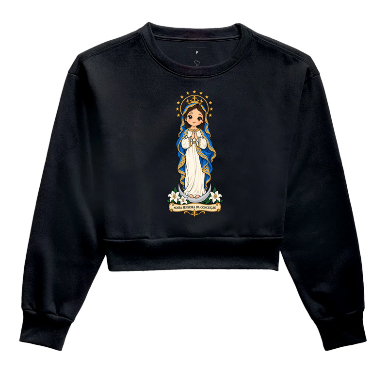Nossa Senhora da Conceição estilo chibi