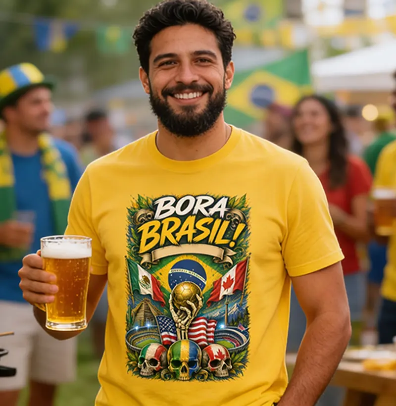 Bora Brasil! É hoje que eu me estresso!