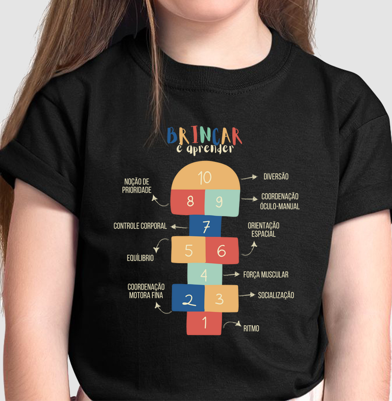 Camiseta Mini | Amarelinha 