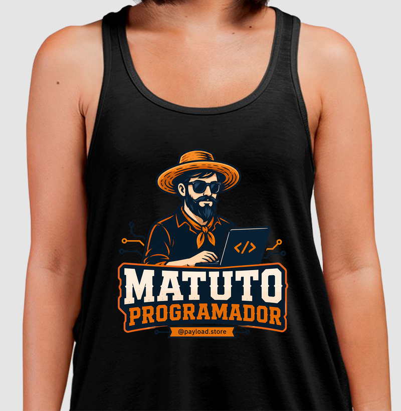 Regata Matuto Programador — Coleção Oficial