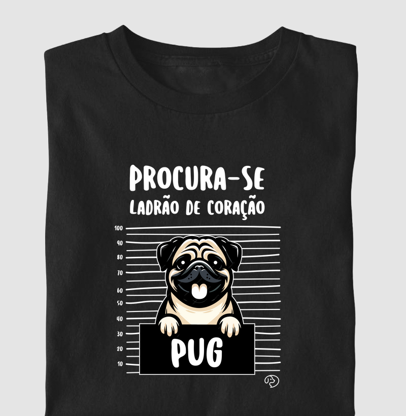 Pug Ladrão de Coração