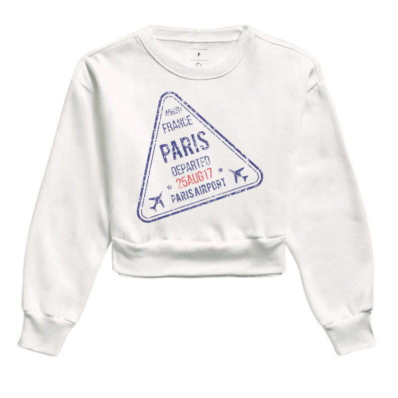 Camiseta Viagem - Carimbo Paris Departed