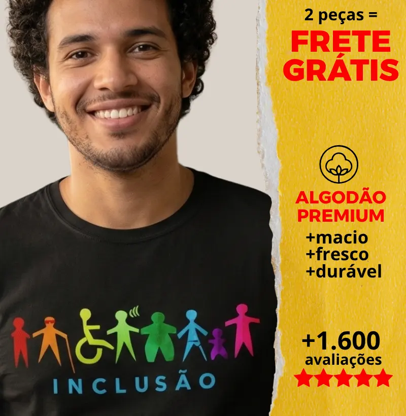 Camiseta Inclusão