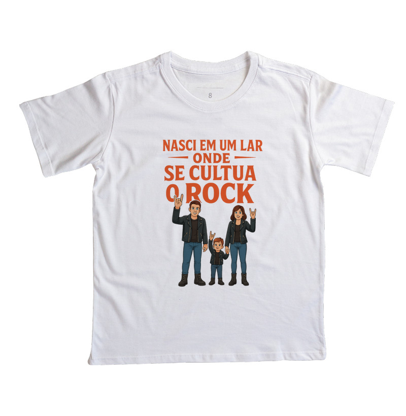 Nasci em lar roqueiro