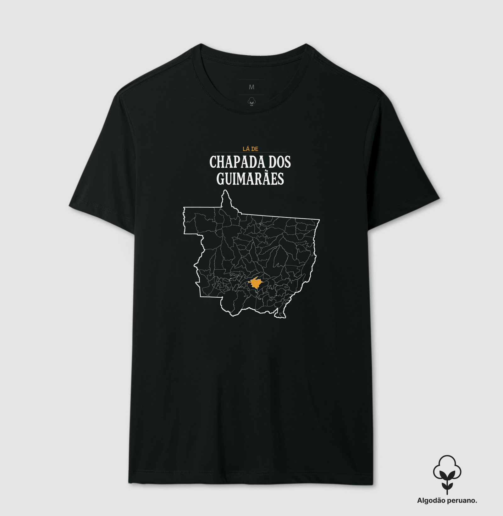 Chapada dos Guimarães | Território MT - Camiseta Algodão Peruano
