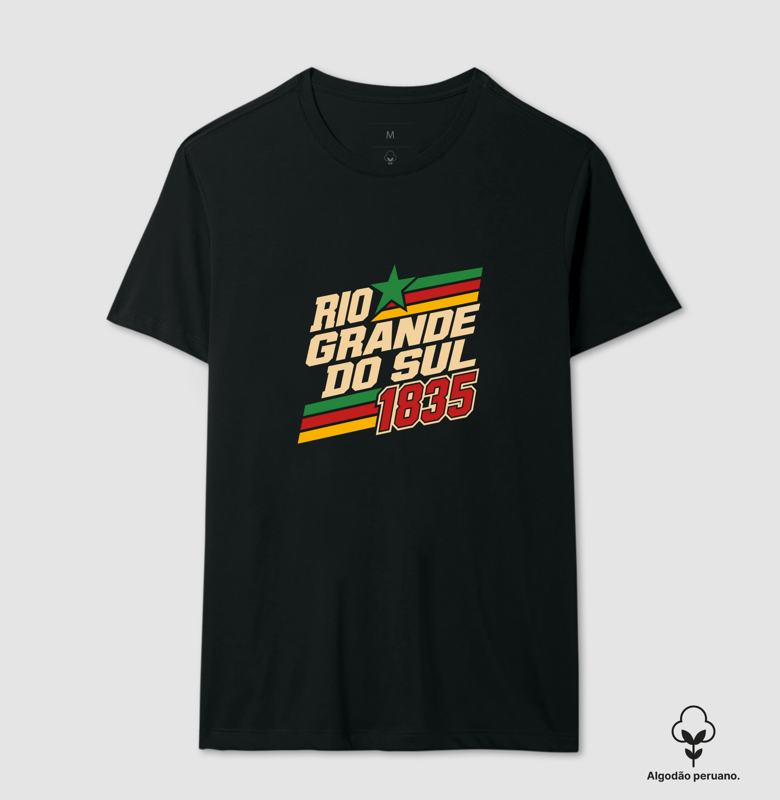 Rio Grande do Sul - Camiseta Algodão Peruano