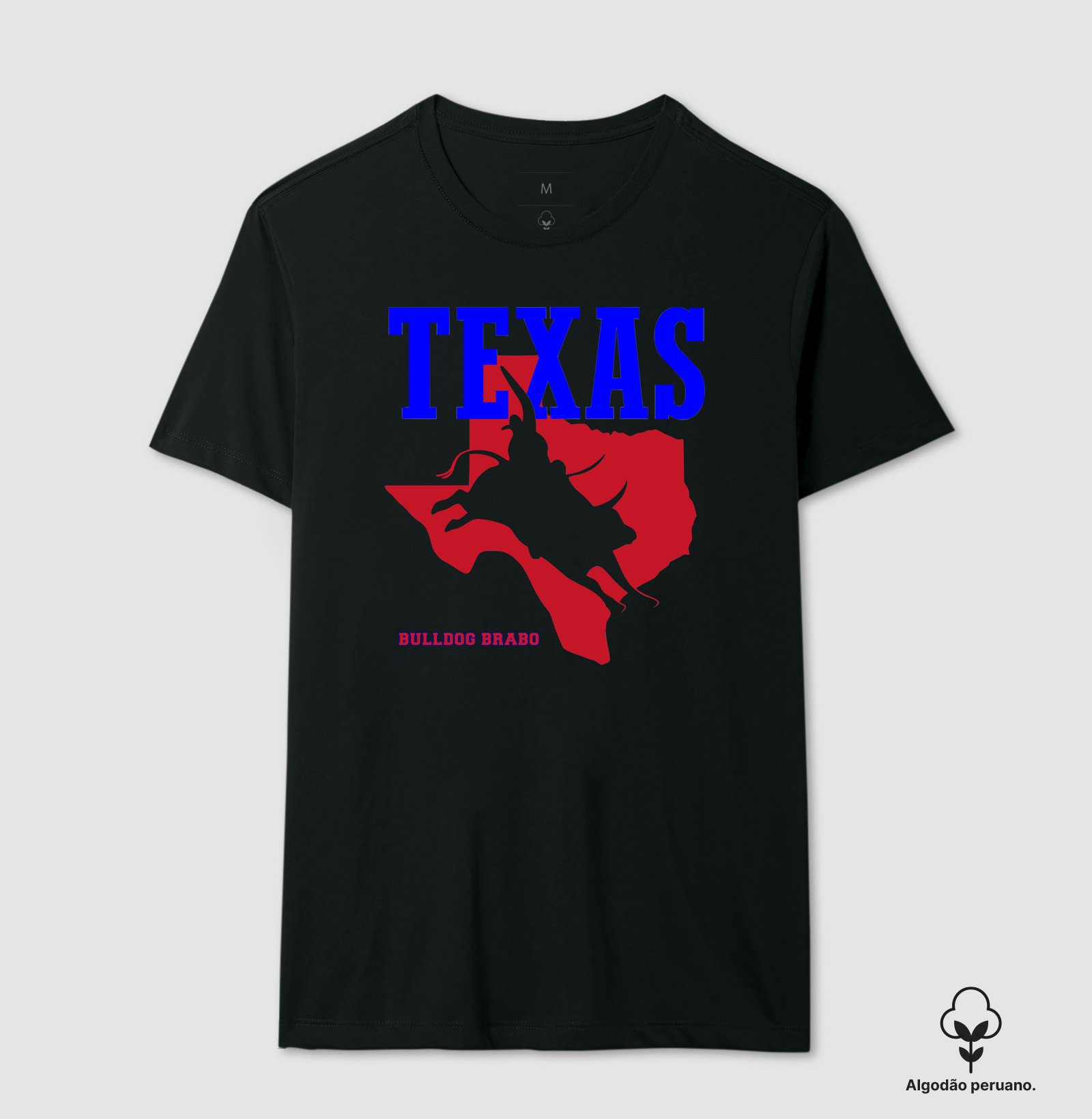 Texas Map Bulldog Brabo