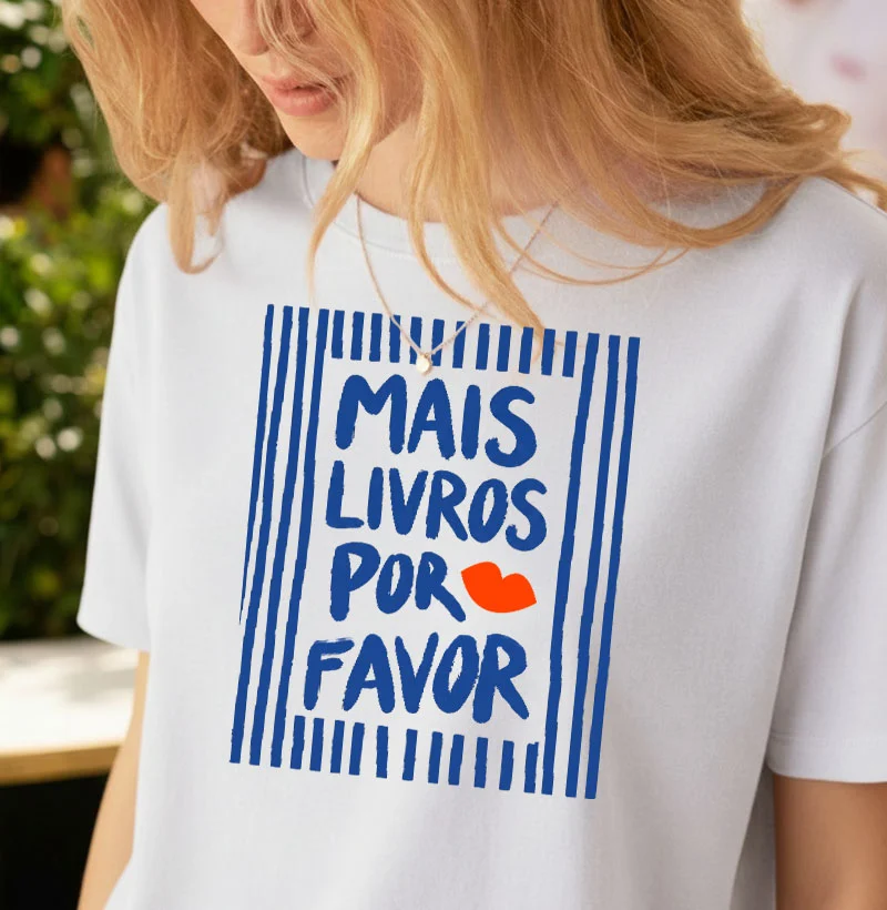 Mais livros por favor