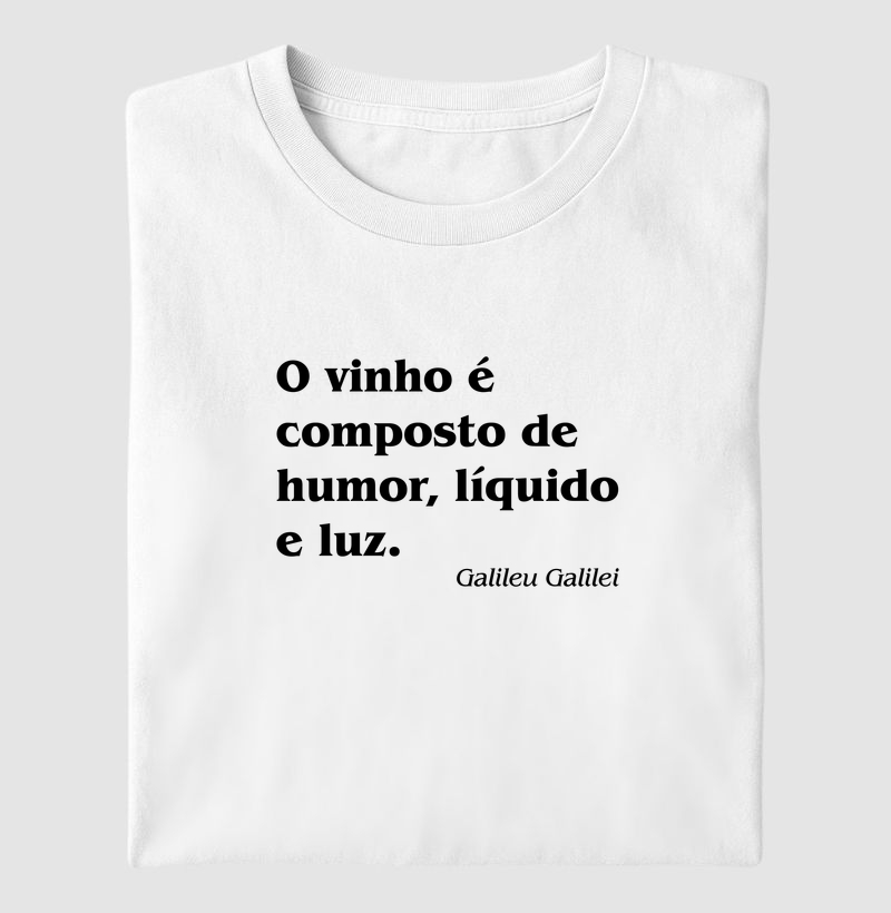 Vinho é Humor, Líquido e Luz