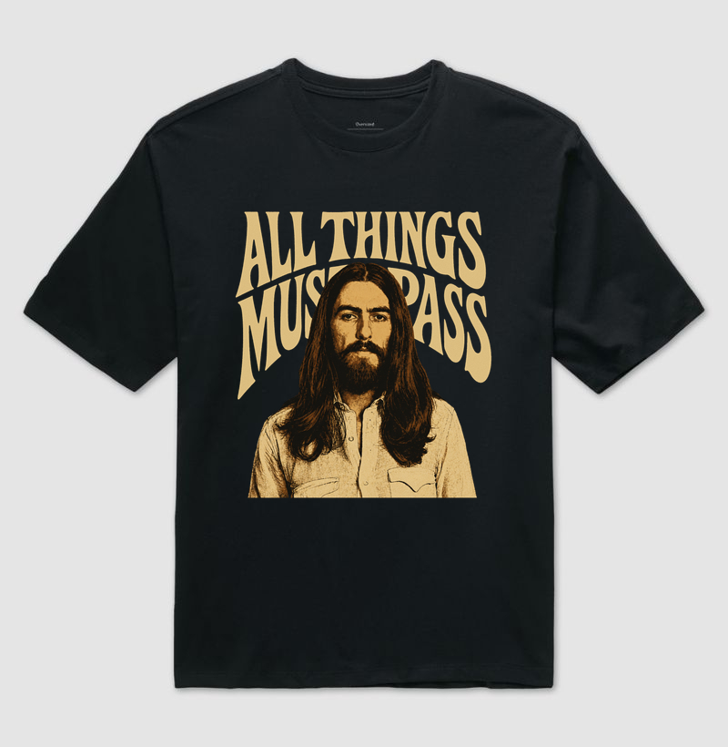Camiseta Oversized All Things Must Pass Inspire