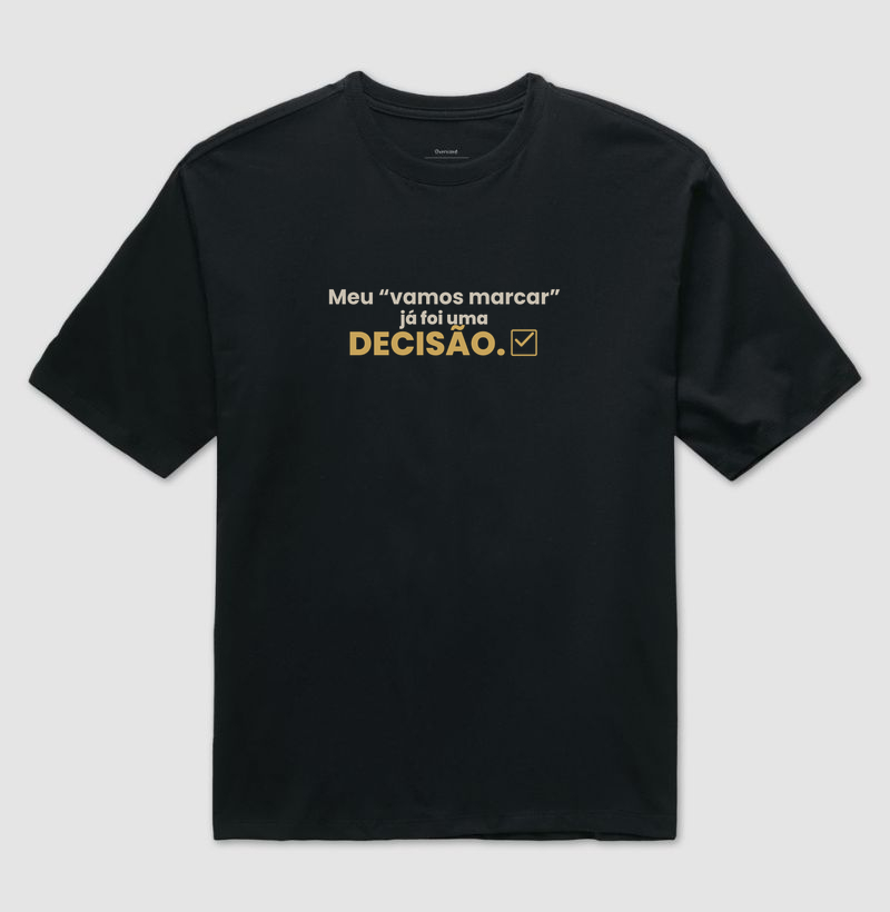 Palavra em ação - Camiseta Oversized