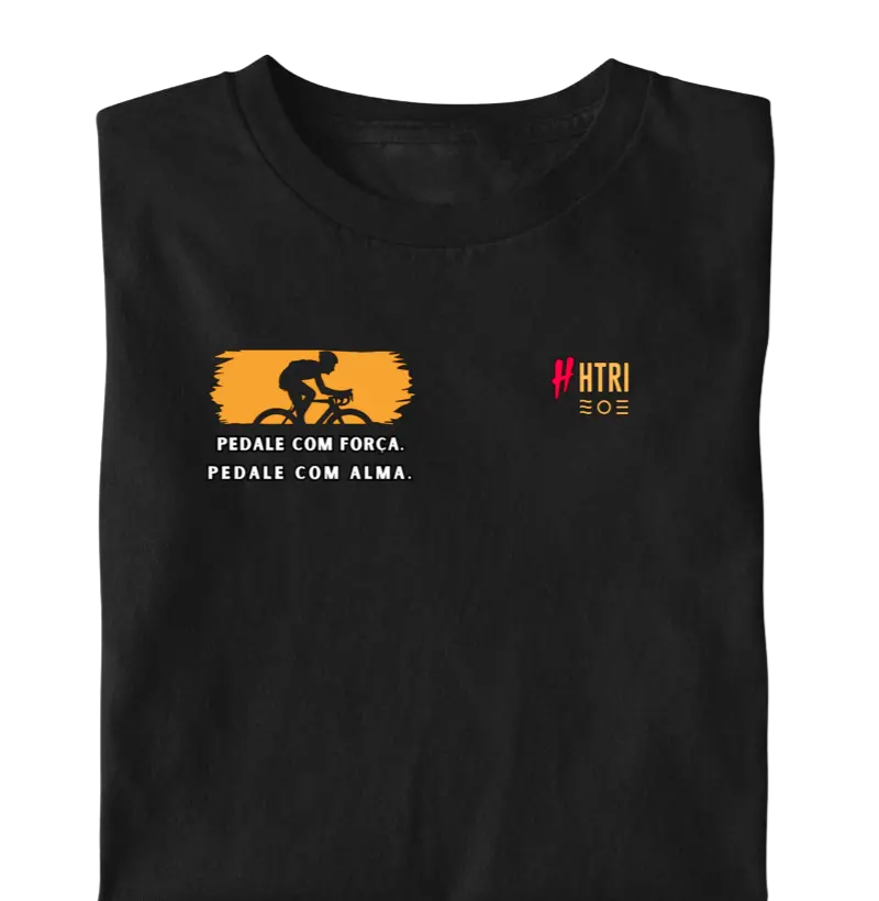 Camiseta Pedale com Força – Para quem transforma pedaladas em superação