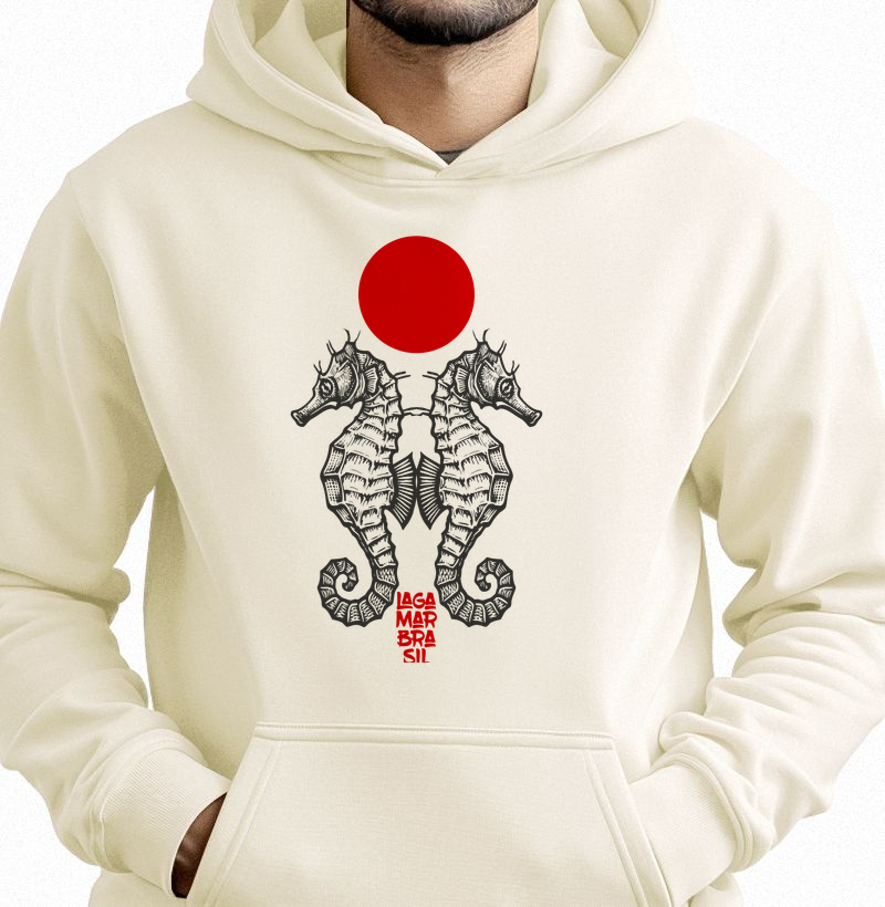 Moletom Cavalos Marinhos