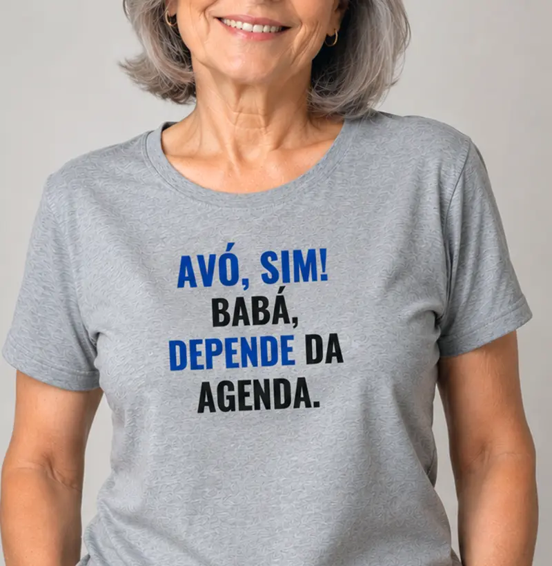 Avó, sim! Babá, depende da agenda.
