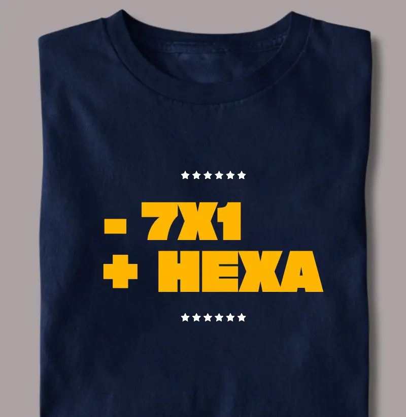 Menos 7x1 Mais Hexa