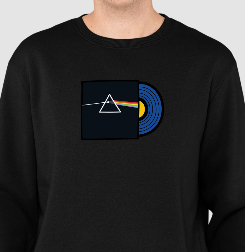 Suéter Moletom Inspiração Pink Floyd
