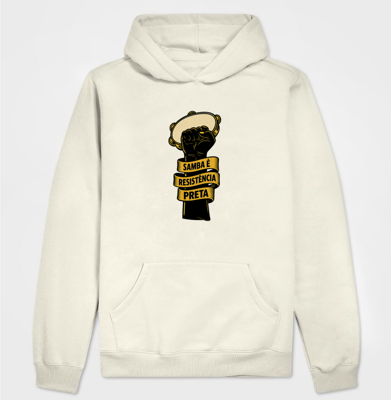 Camiseta Original Samba é Resistência Preta