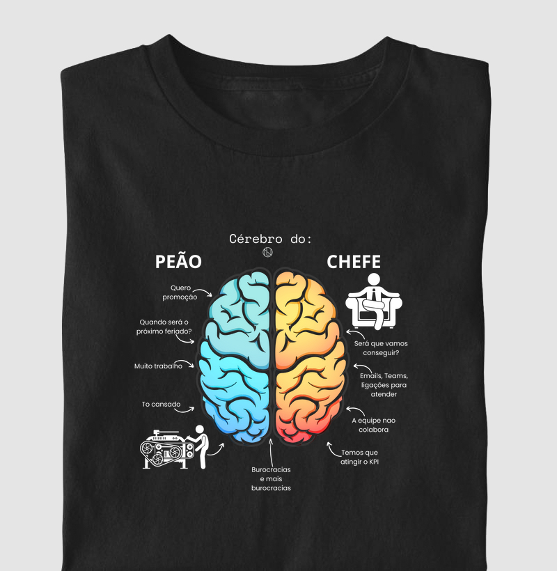 Camiseta Cerebro do Chepeão 