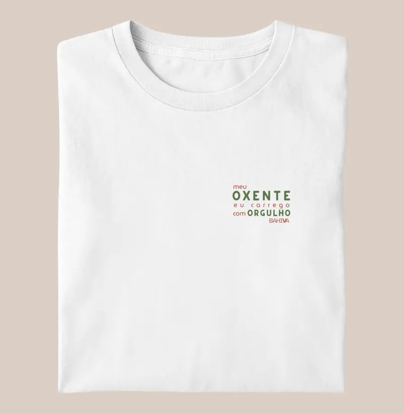 Meu oxente eu carrego com orgulho no miudinho