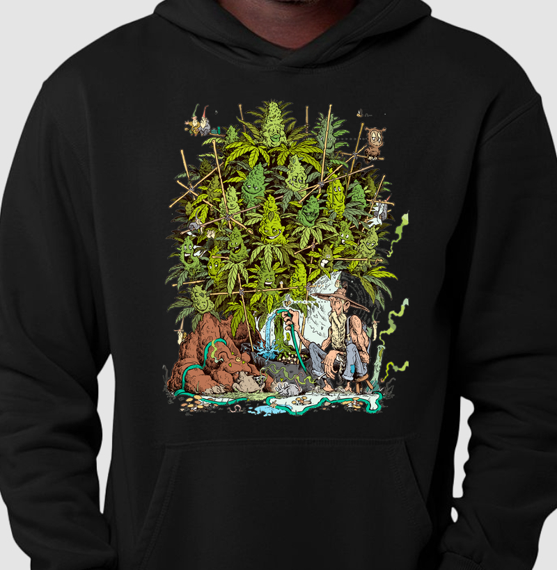 Cultivando Moletom com Capuz