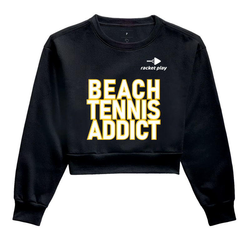 Cropped Moletom Beach Tennis - Addict