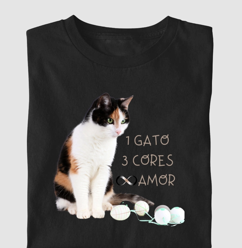 Gato Tricolor: 3 Cores de Puro Amor
