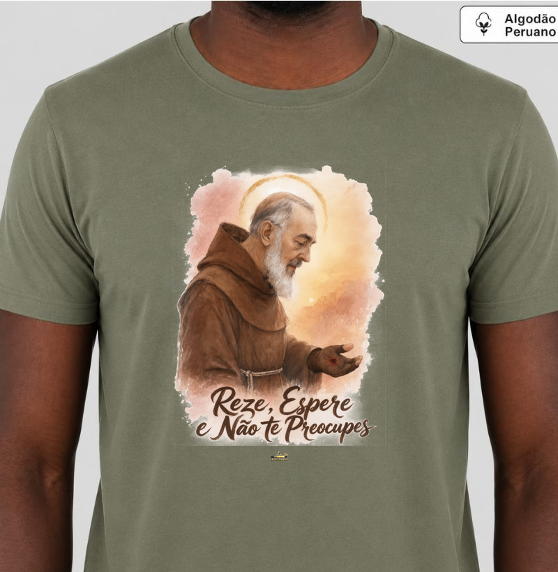 São Padre Pio - Reza Espere e não te preocupes