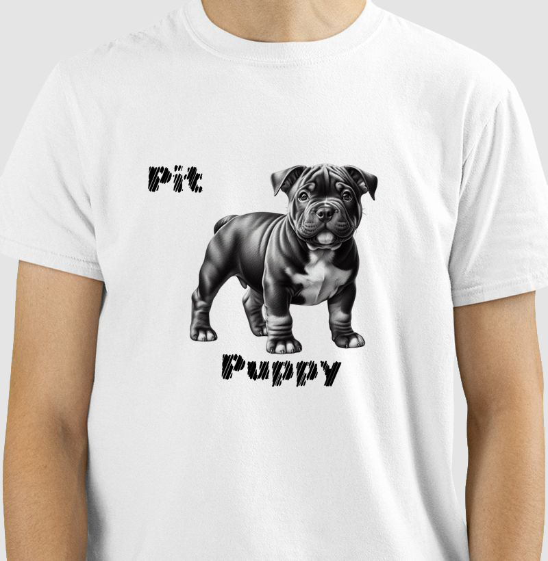 Pit puppy white