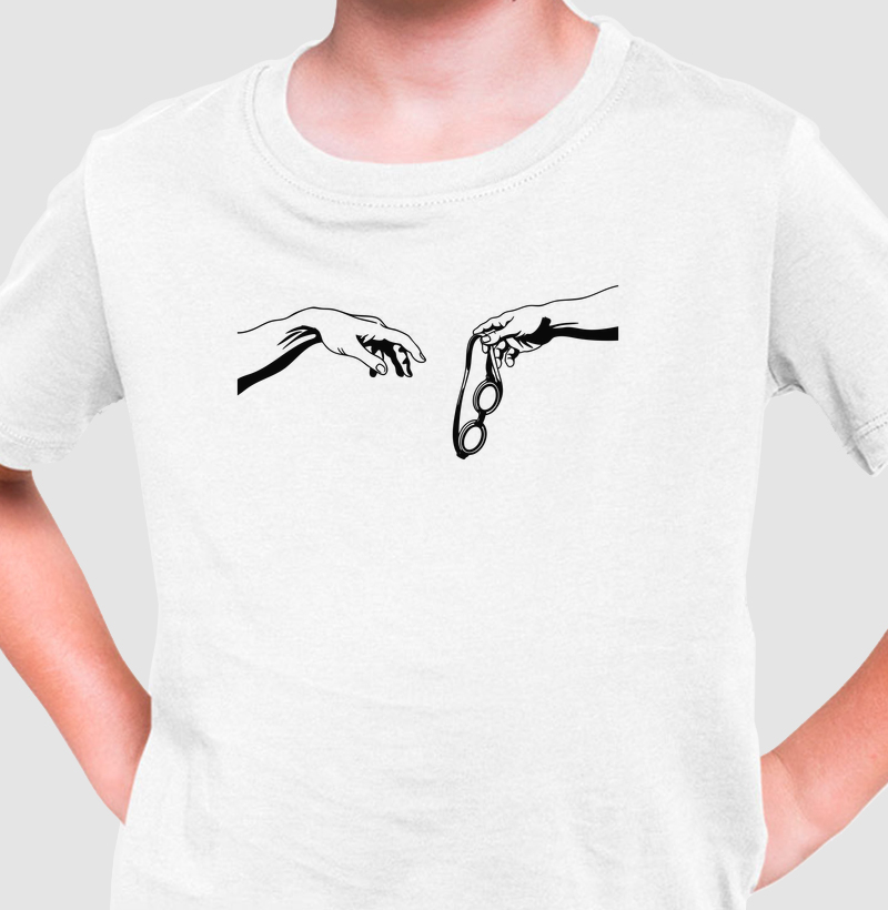 A Criação da Natação - Camiseta Infantil