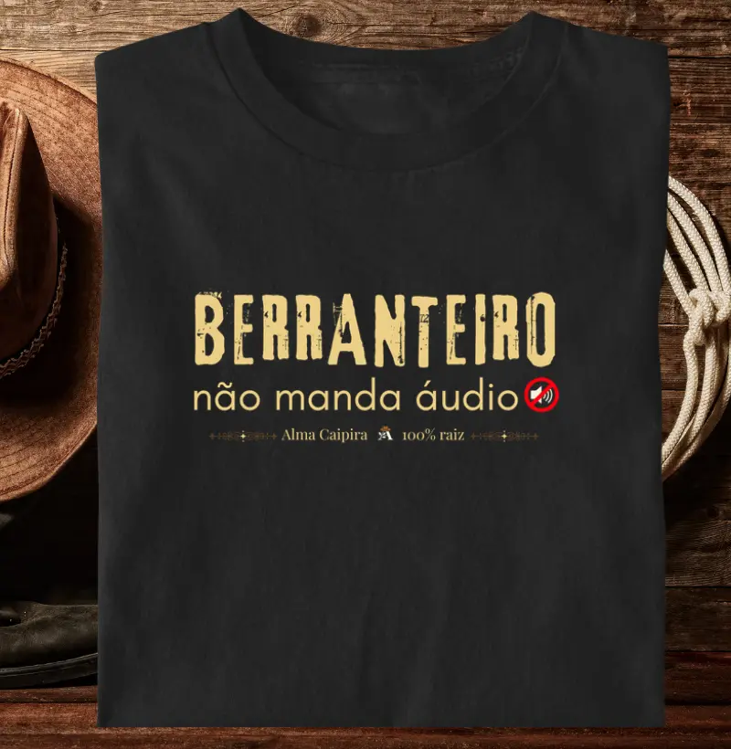 Berranteiro não manda áudio